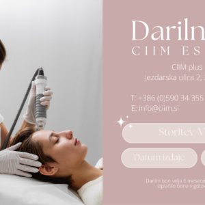 Darilni bon za RF microneedling (v vrednosti 120€)