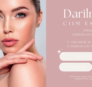 Darilni bon za storitev nege obraza (v vrednosti 60€)