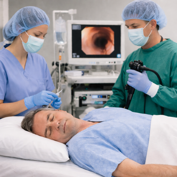 Medical procedure in progress (2)