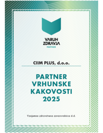 ciim plus partner vrhunske kakovosti